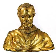 Donatello (Donato di Niccolò di Betto Bardi), Busto-reliquiario di San Rossore, bronzo fuso e dorato, 1424-1427, Pisa, Museo Nazionale di San Matteo