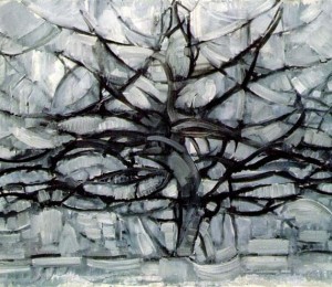 Albero Grigio Mondrian