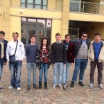 I ragazzi del Liceo Buonarroti III B e III C -S.A. al Polo