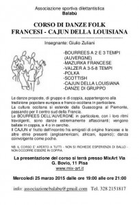 Danze folk presentazione corso